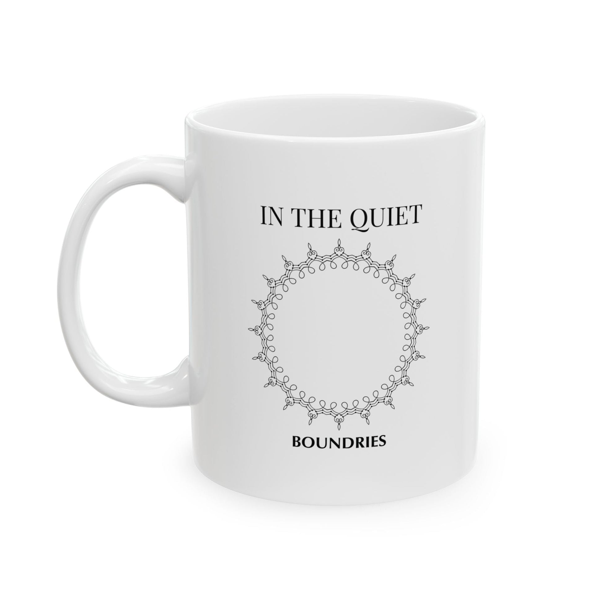 Boundaries Mug - In The Quiet III - The Quiet Edit Studios