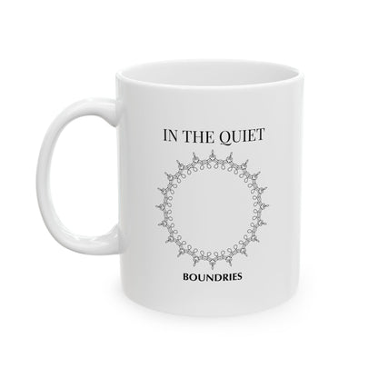 Boundaries Mug - In The Quiet III - The Quiet Edit Studios