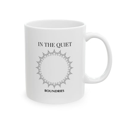 Boundaries Mug - In The Quiet III - The Quiet Edit Studios