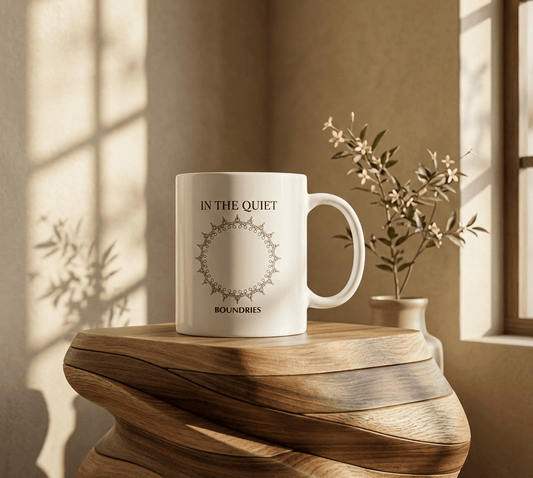 Boundaries Mug - In The Quiet III - The Quiet Edit Studios