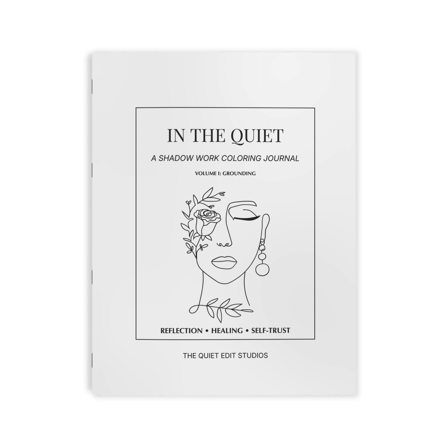 Grounding - Guided Shadow Work Journal for Self - Reflection | In the Quiet I - The Quiet Edit Studios