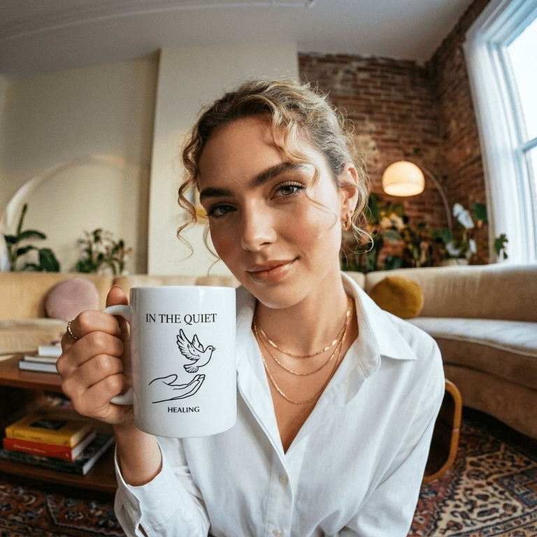 Healing Coffee Mug - In The Quiet IV - The Quiet Edit Studios