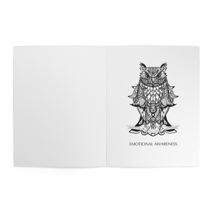 In The Quiet II: Emotional Awareness - A Shadow Work Coloring Journal | Minimalist Adult Coloring Book - The Quiet Edit Studios