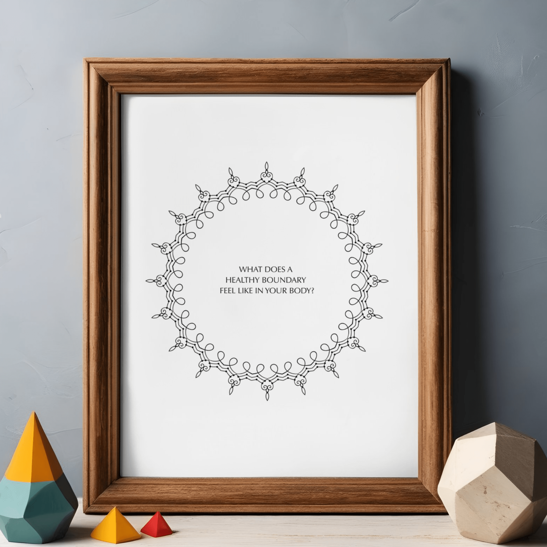 In The Quiet III: Boundaries - A Shadow Work Coloring Journal | Adult Coloring Book for Self - Reflection - The Quiet Edit Studios