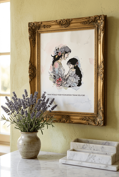 In The Quiet IV: Healing - A Shadow Work Coloring Journal | Mindful Adult Coloring Book - The Quiet Edit Studios