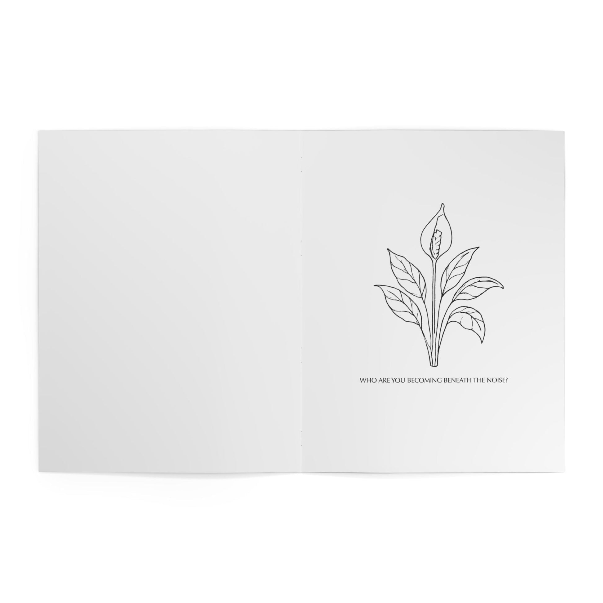 In The Quiet V: Becoming - A Shadow Work Coloring Journal | Reflective Adult Coloring Book - The Quiet Edit Studios