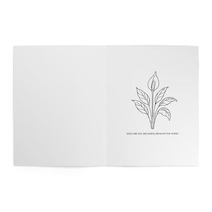 In The Quiet V: Becoming - A Shadow Work Coloring Journal | Reflective Adult Coloring Book - The Quiet Edit Studios