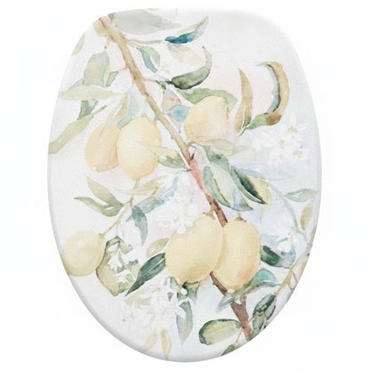 Luxurious Dazzling Lemon Toilet Three - Piece Set - The Quiet Edit Studios